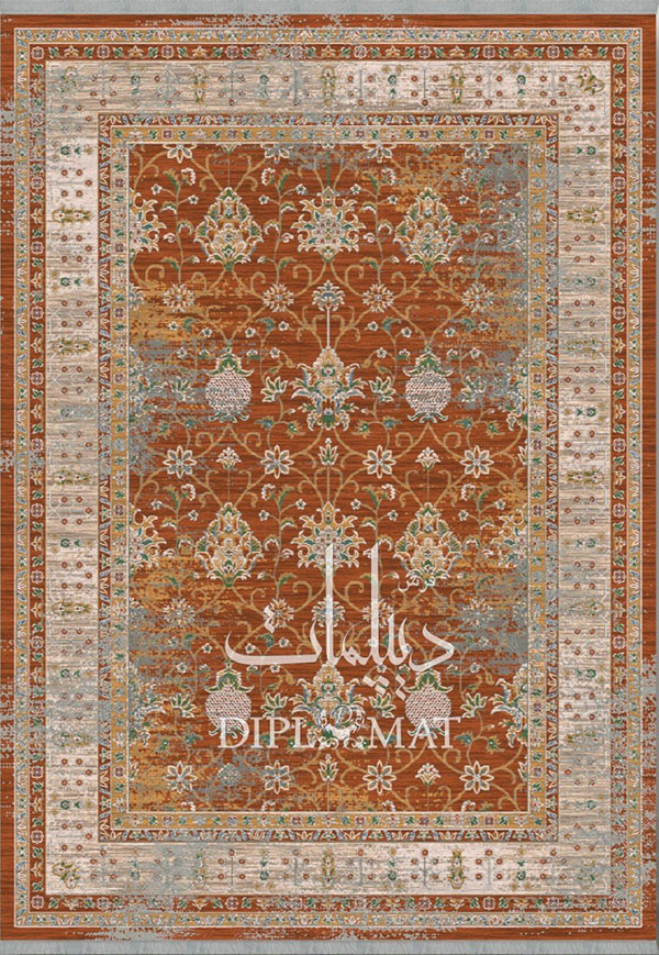 فرش دستباف گونه آنتیک - کد AN60260