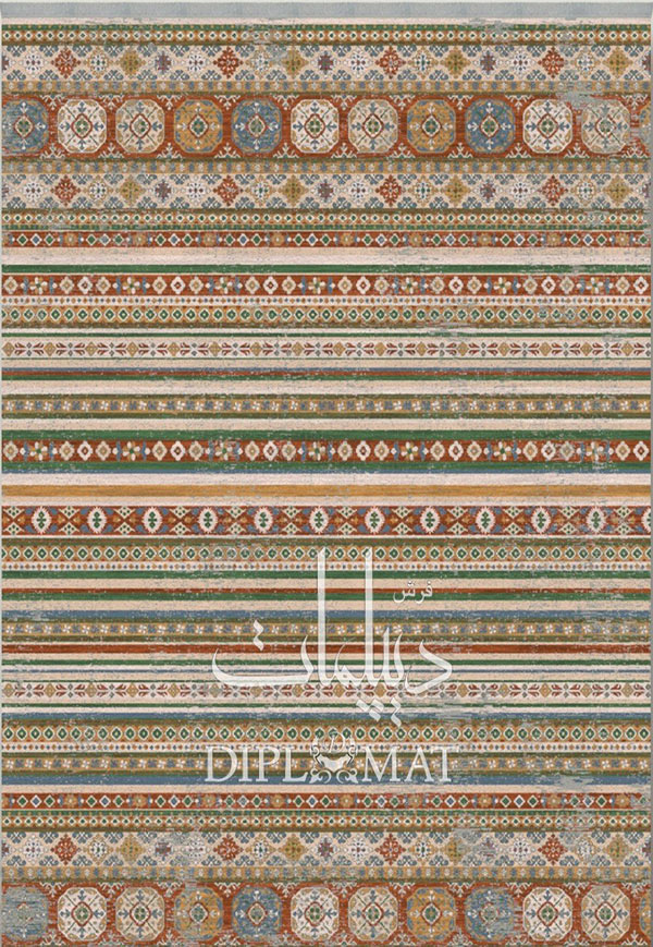 فرش دستباف گونه آنتیک - کد AN60270